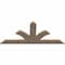 Ekena Millwork Richland Smooth Timber Gable Bracket, Douglas Fir, 60"W x 27"H x 1 1/2"D x 5 1/2"F, 11/12 Pitch GBW060X27X0206RIC00SDF - alternate 2